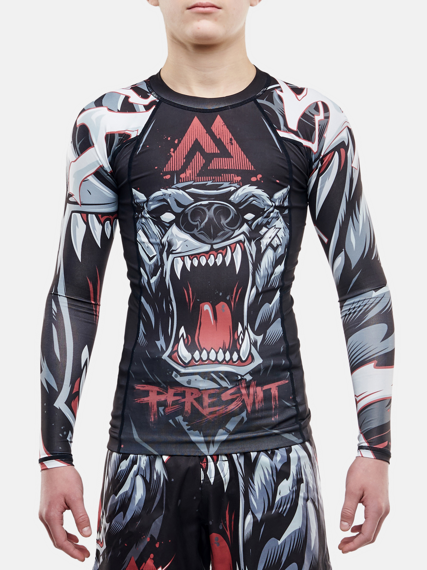 Battle Bear Kids Rashguard Long Sleeve